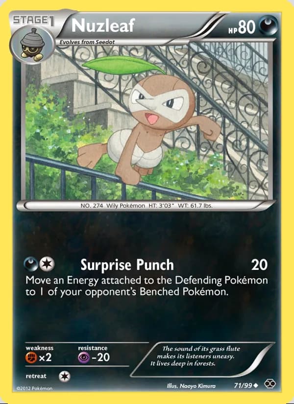 Nuzleaf — Next Destinies #71