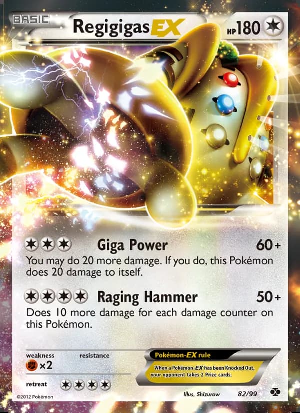 Regigigas-EX — Next Destinies #82