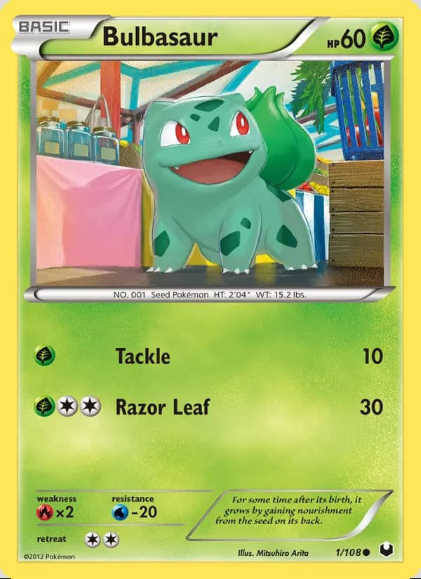 Bulbasaur — Dark Explorers #1