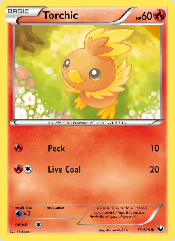 Torchic — Dark Explorers #15