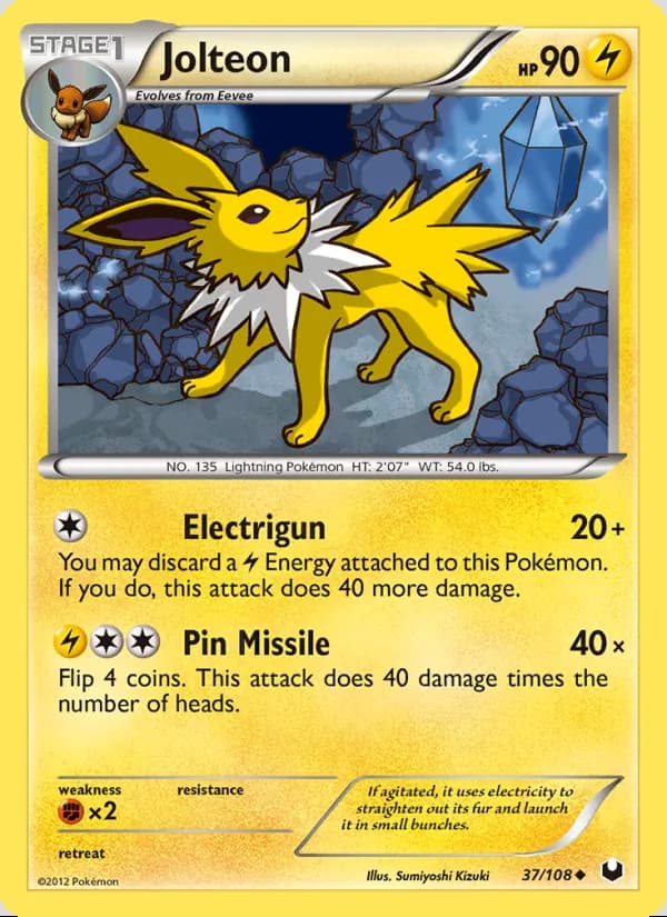 Jolteon — Oscuros Exploradores #37