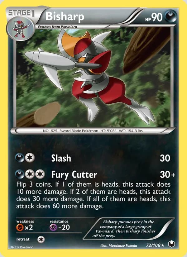 Bisharp — Dark Explorers #72