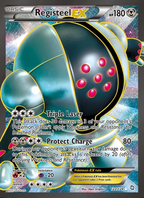 Registeel-EX — Dragons Exalted #122