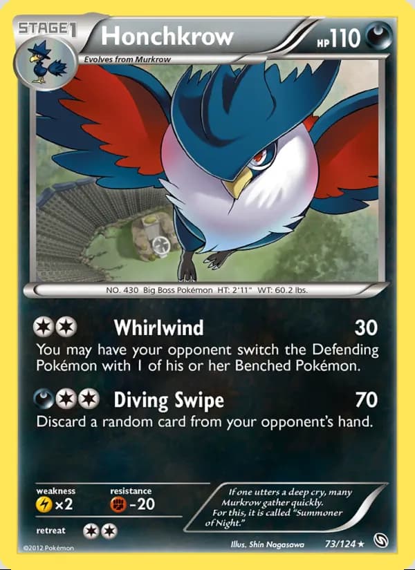 Honchkrow — Dragons Exalted #73