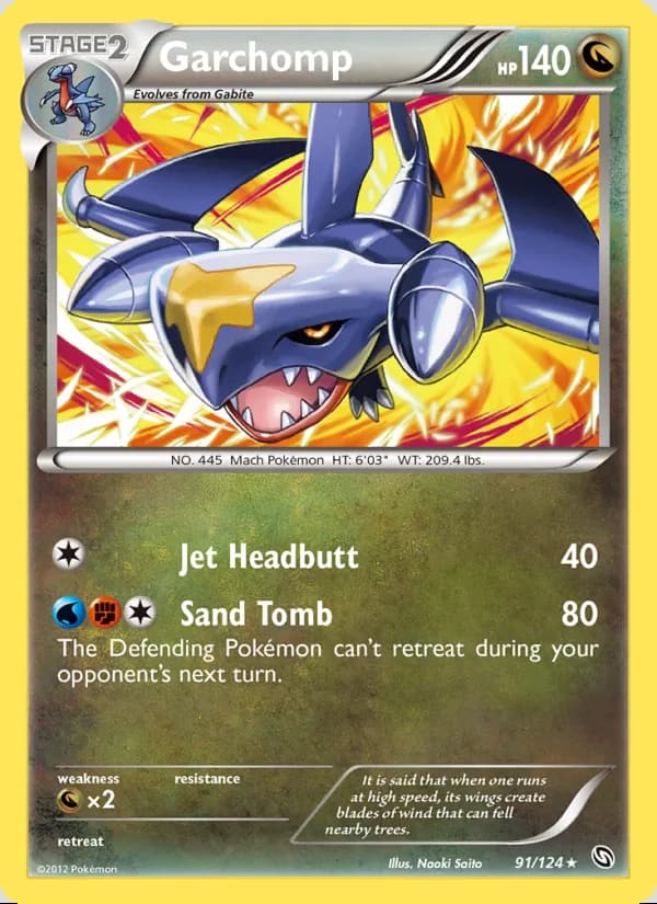 Garchomp — Dragons Exalted #91