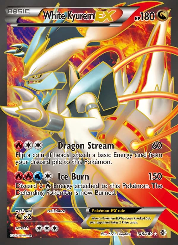 White Kyurem-EX — Boundaries Crossed #146