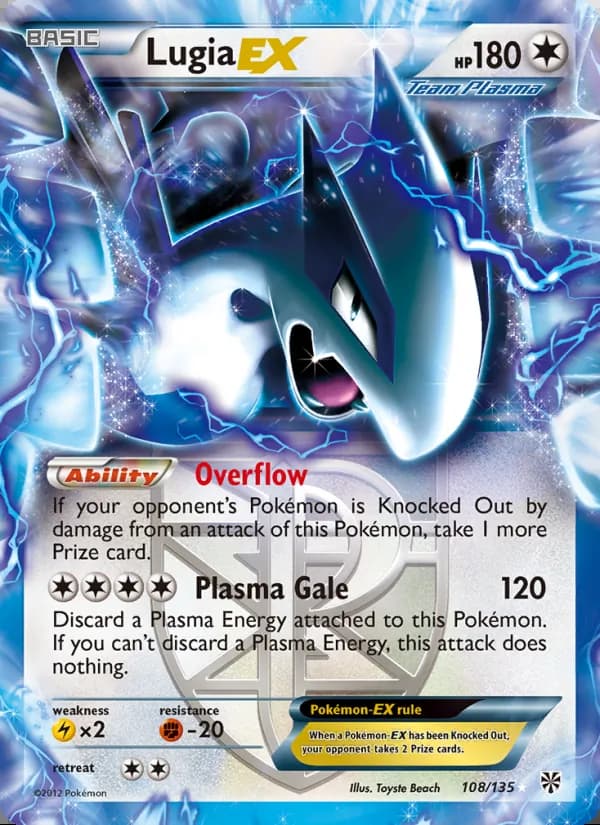 Lugia-EX — Plasma Storm #108