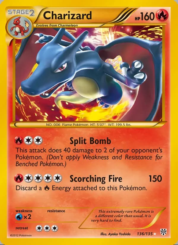 Charizard — Tormenta Plasma #136