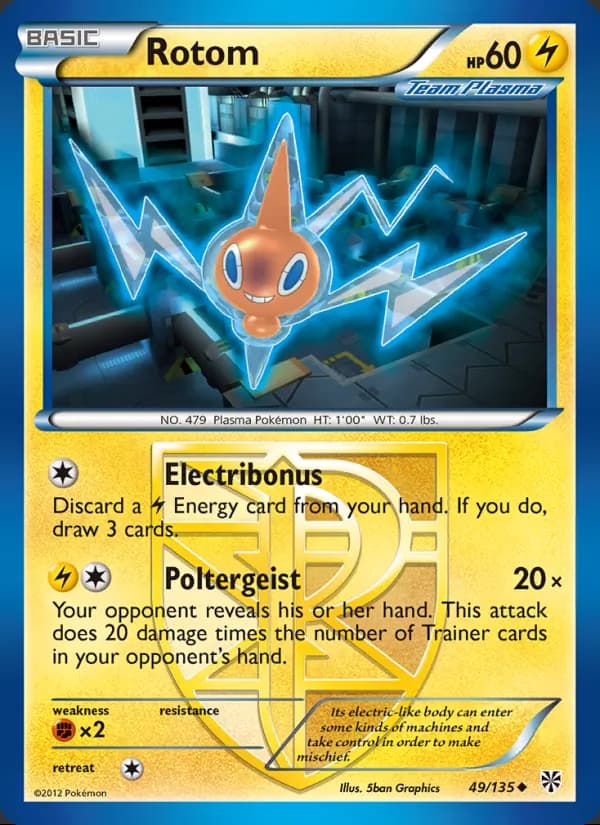 Rotom — Tormenta Plasma #49