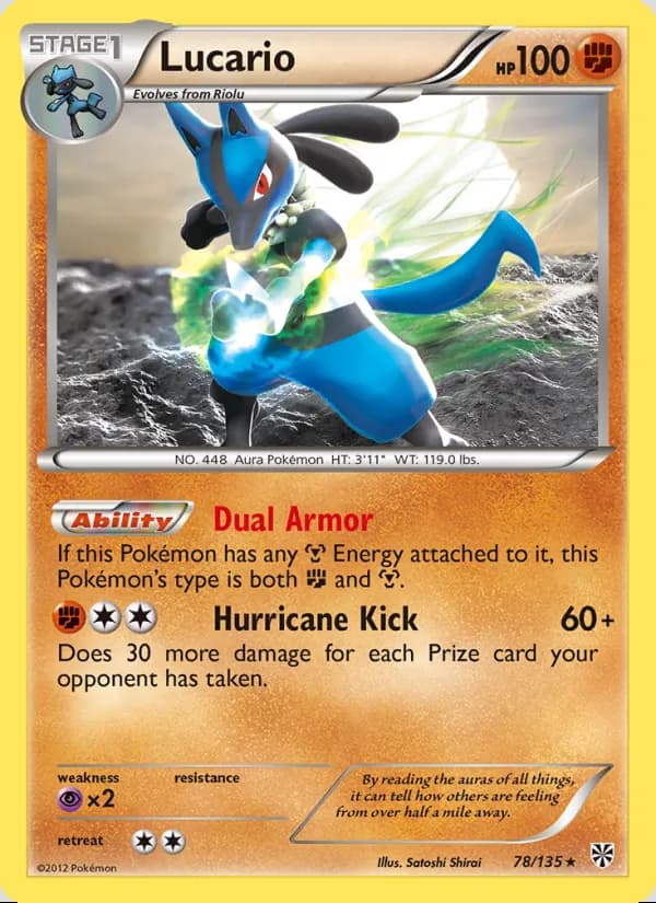Lucario — Plasma Storm #78