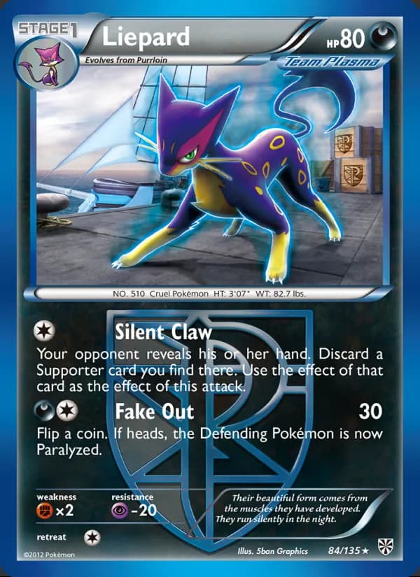 Liepard — Tormenta Plasma #84