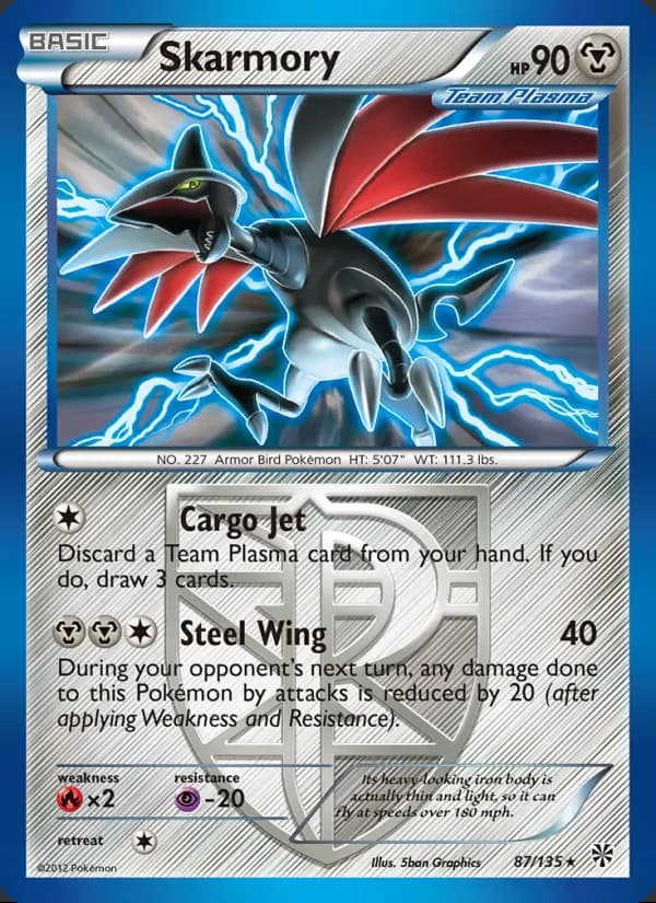 Skarmory — Plasma Storm #87