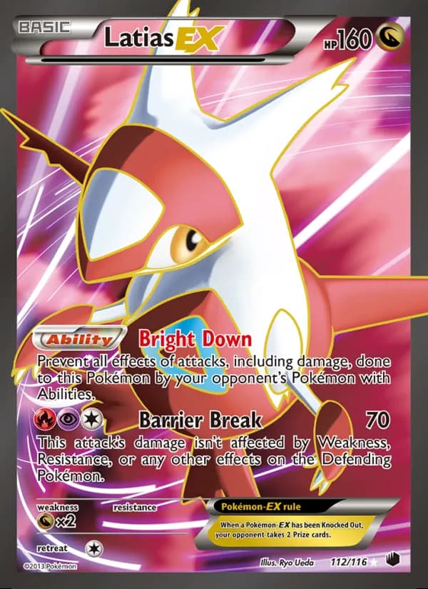 Latias-EX — Glaciación Plasma #112