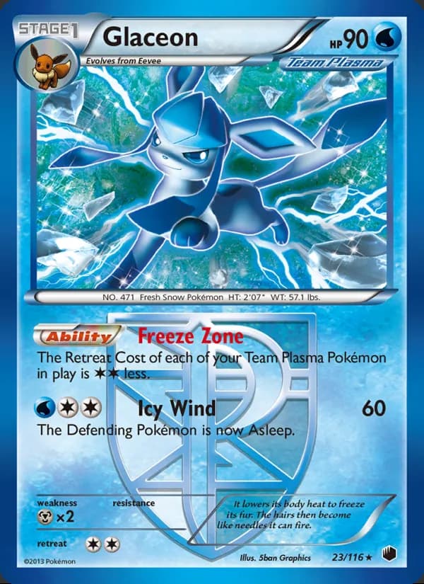Glaceon — Plasma Freeze #23