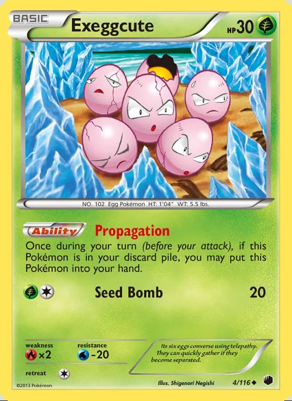 Exeggcute — Glaciación Plasma #4