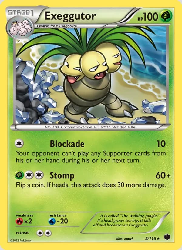 Exeggutor — Glaciación Plasma #5