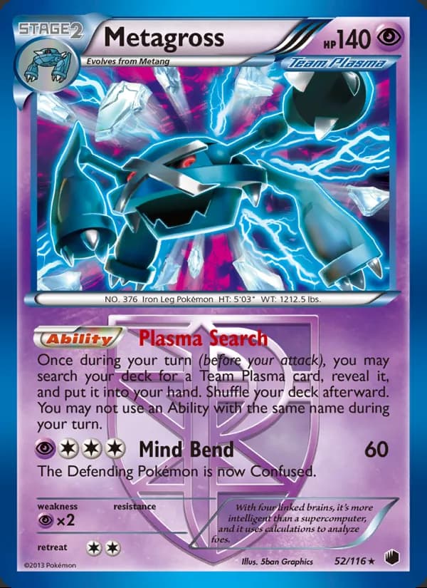Metagross — Glaciación Plasma #52