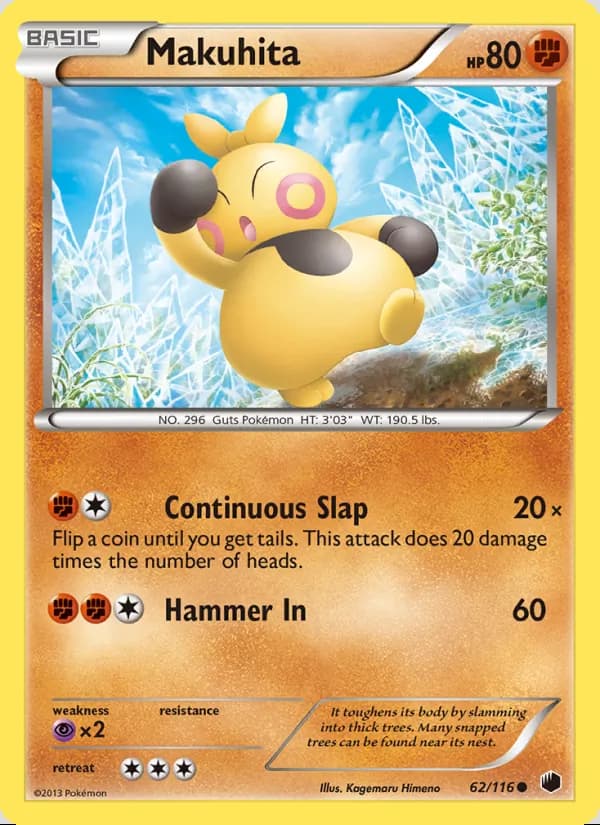 Makuhita — Plasma Freeze #62