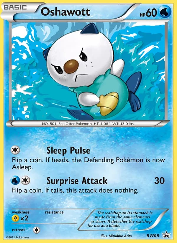 Oshawott — NB Promo #BW08