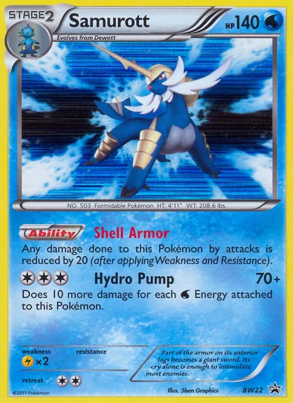 Samurott — NB Promo #BW22