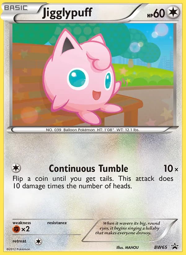 Jigglypuff — NB Promo #BW65