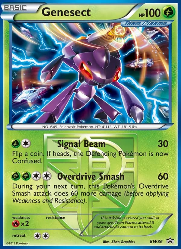 Genesect — NB Promo #BW86