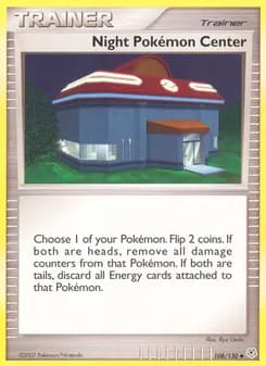 Night Pokémon Center — Diamond & Pearl #108