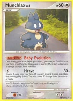 Munchlax — Diamond & Pearl #33