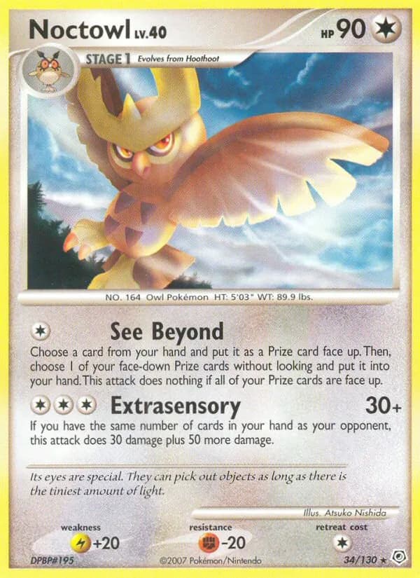 Noctowl — Diamond & Pearl #34