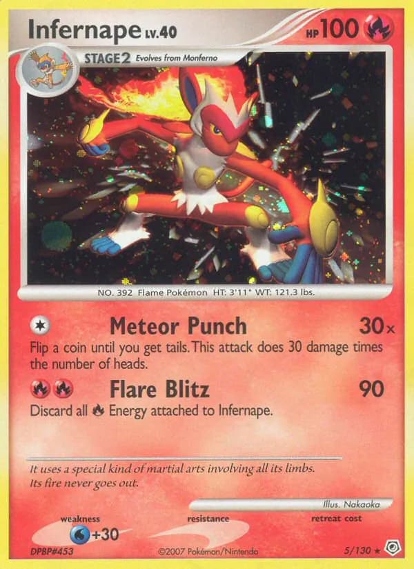 Infernape — Diamante & Perla #5
