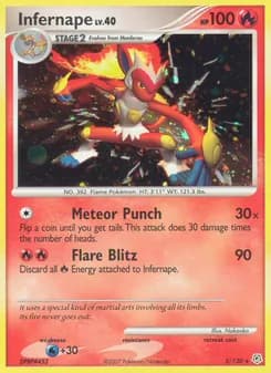 Infernape — Diamond & Pearl #5