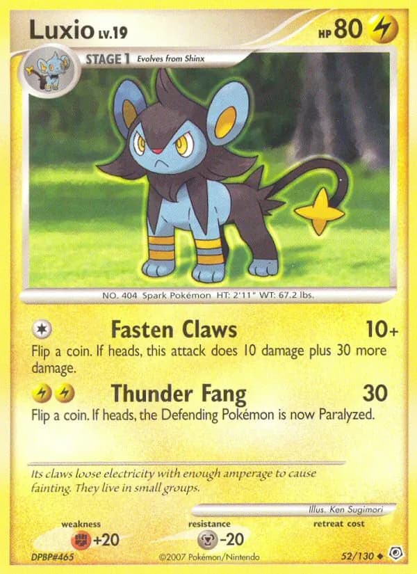 Luxio — Diamante & Perla #52