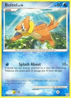 Buizel — Diamond & Pearl #72