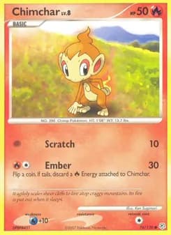 Chimchar — Diamond & Pearl #76