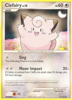 Clefairy — Diamond & Pearl #77