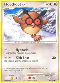 Hoothoot — Diamond & Pearl #85