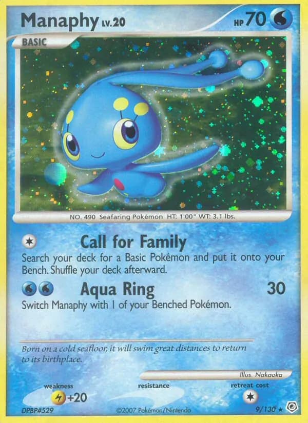Manaphy — Diamante & Perla #9