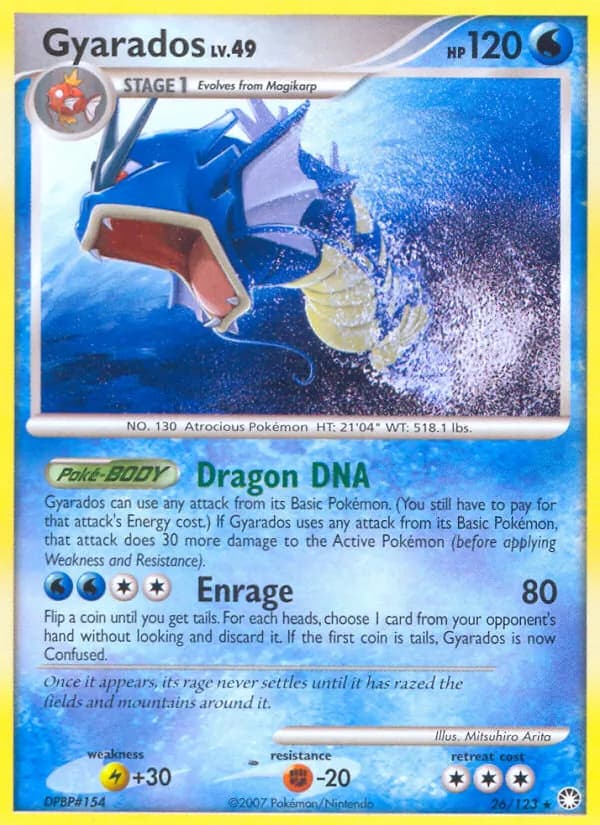 Gyarados — Tesoros Misteriosos #26
