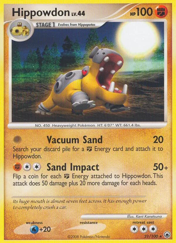 Hippowdon — Majestic Dawn #21