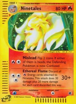 Ninetales — Expedition Base Set #21