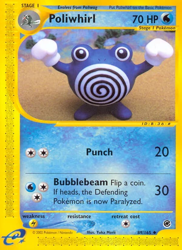 Poliwhirl — Expedition Base Set #89