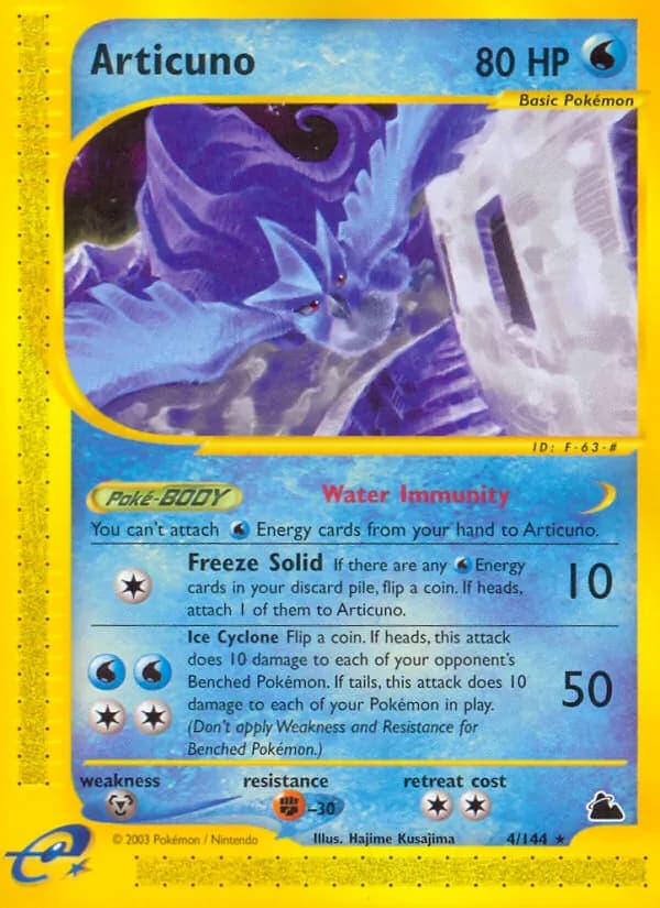 Articuno — Skyridge #4