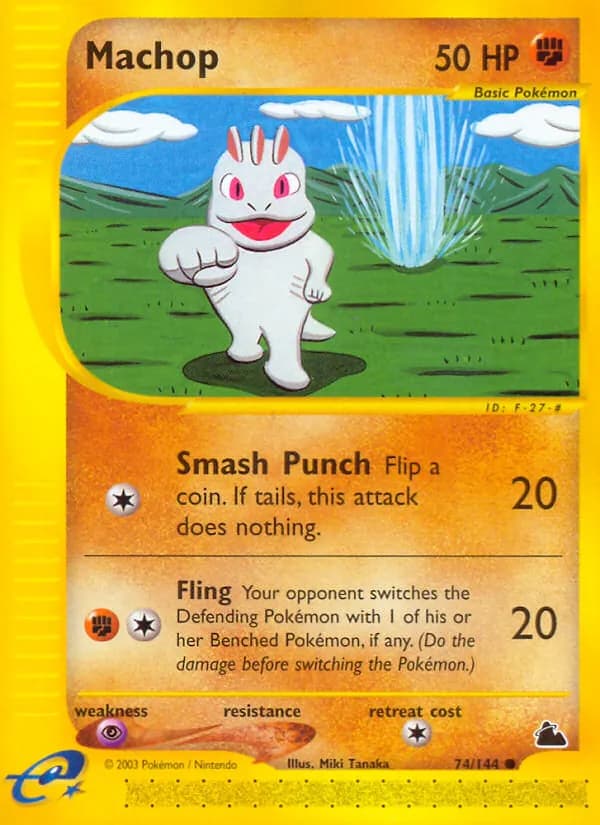 Machop — Skyridge #74