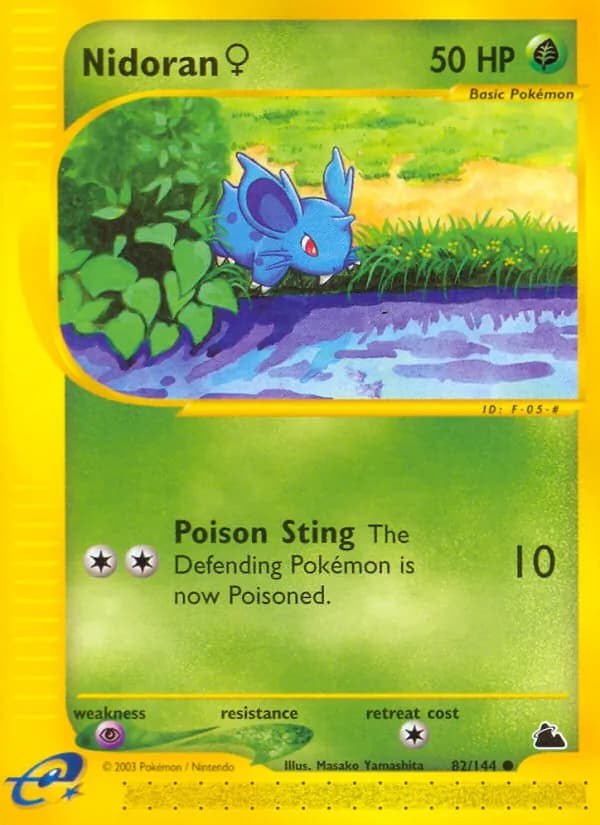 Nidoran♀ — Skyridge #82