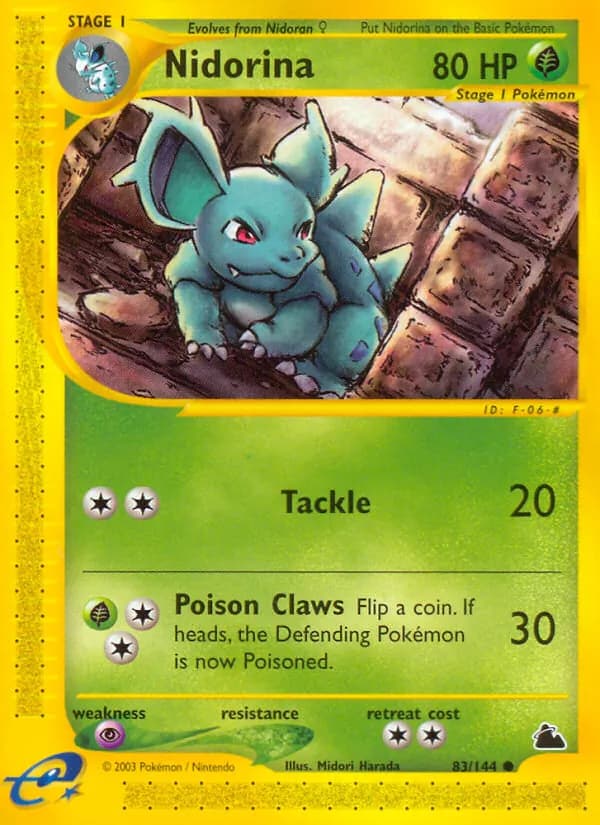 Nidorina — Skyridge #83