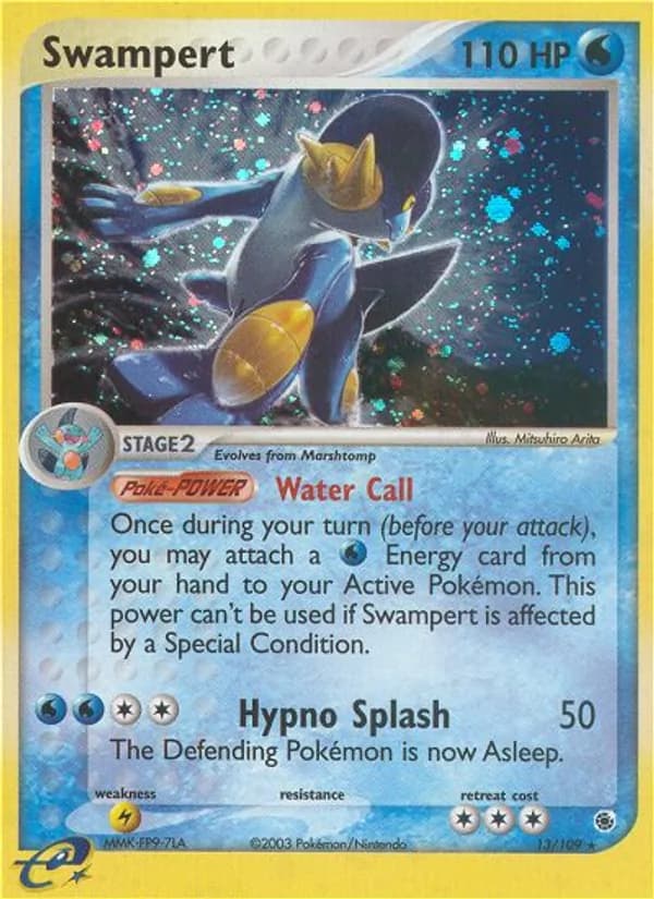 Swampert — Ruby & Sapphire #13