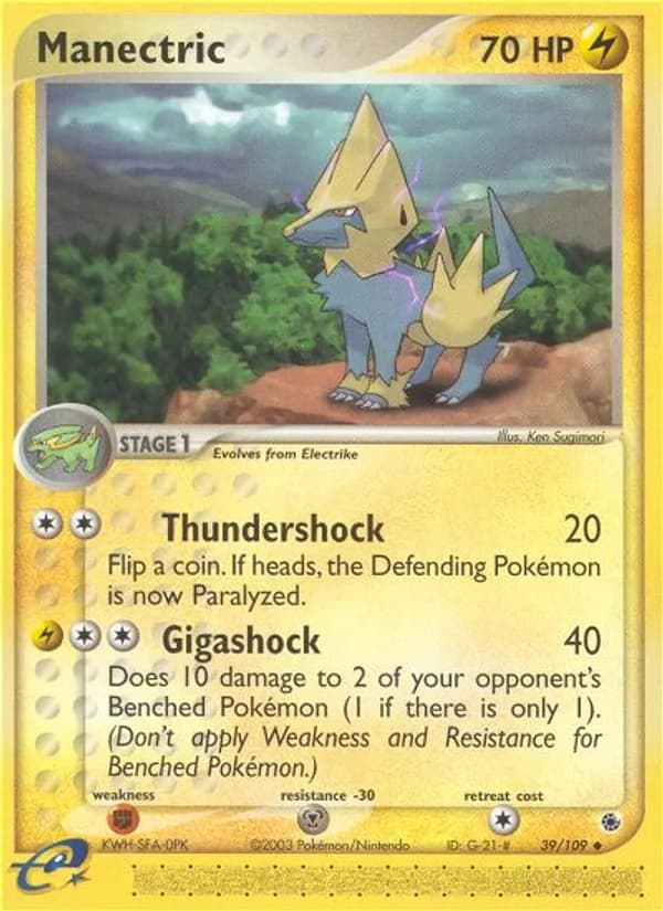 Manectric — Ruby & Sapphire #39