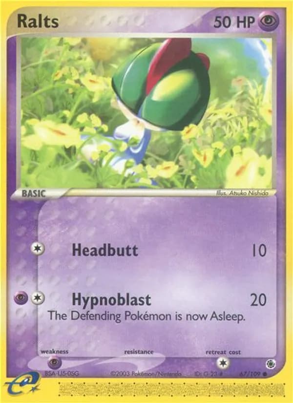 Ralts — Ruby & Sapphire #67