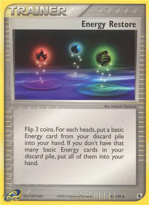Energy Restore — Ruby & Sapphire #81
