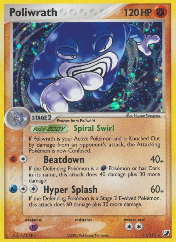 Poliwrath — Unseen Forces #11